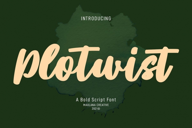 Plotwist Handwritten Script Font Download