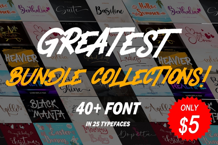 Greatest Bundle Collections Font Download