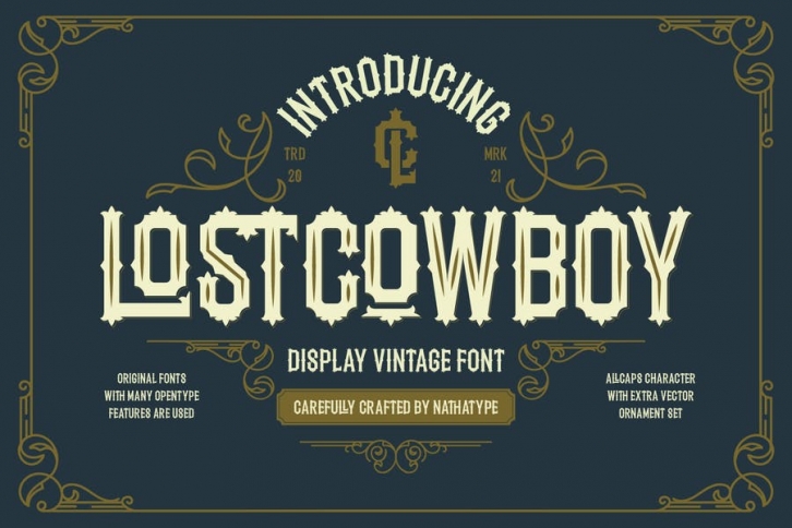 Lostcowboy Font Download