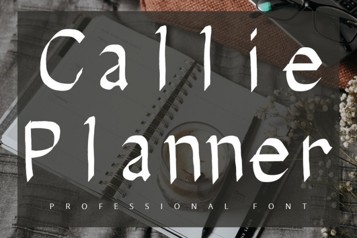 Callie Planner Font Download