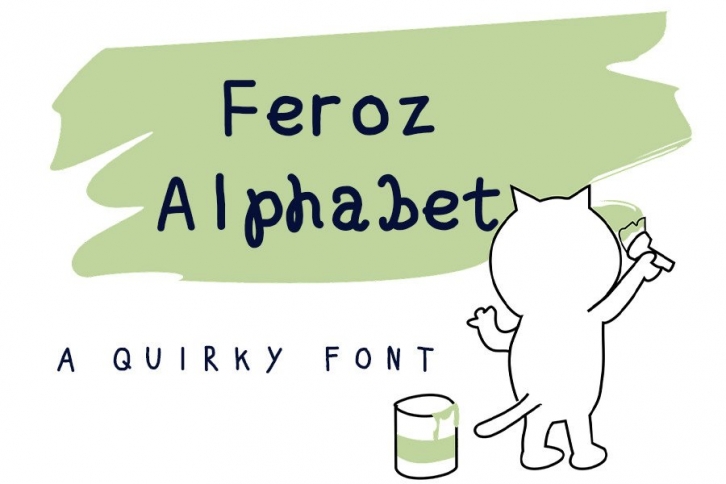 Feroz Alphabet Font Download