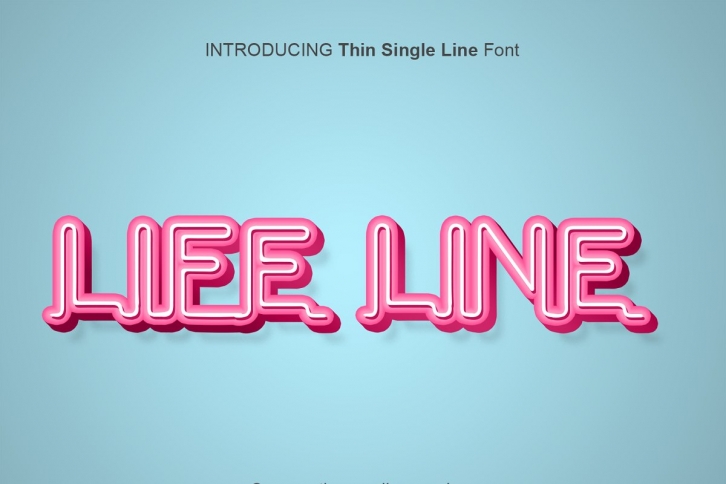 LIFE LINE Font Download