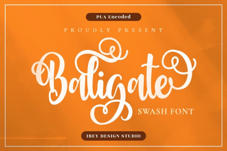 Baligate Font Download