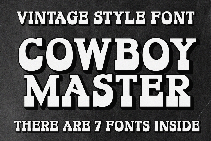 Cowboy Master Font Download