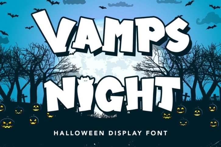 Vamps Night Font Download