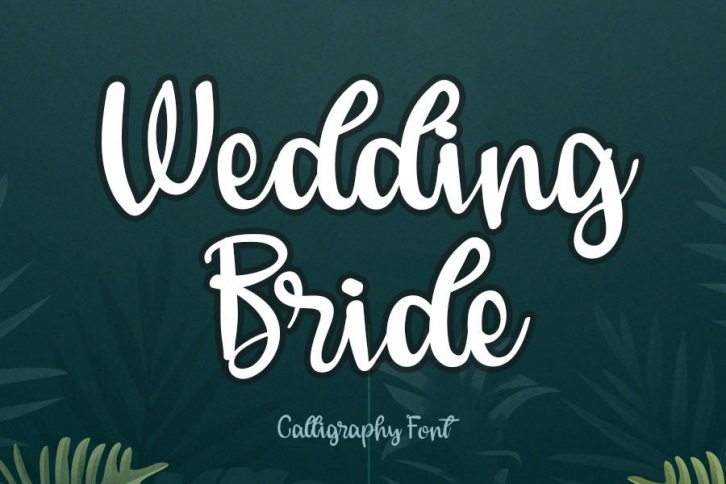 Wedding Bride Font Download