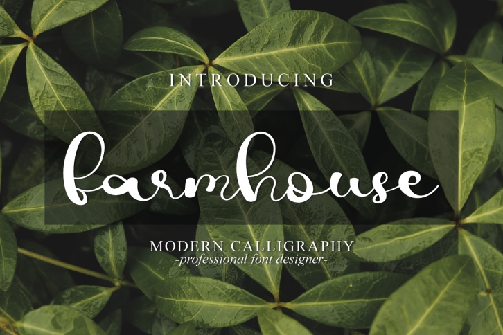 Farmhouse Font Download