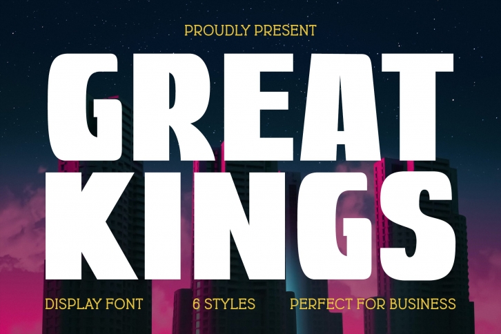 Great Kings Font Download