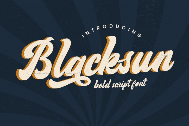 Blacksun Font Download