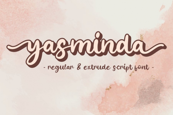 Yasminda - Script Font Font Download