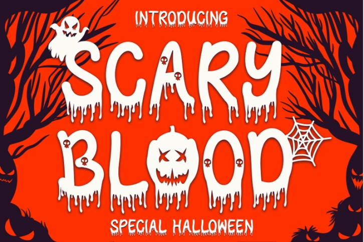 Scary Blood Font Download