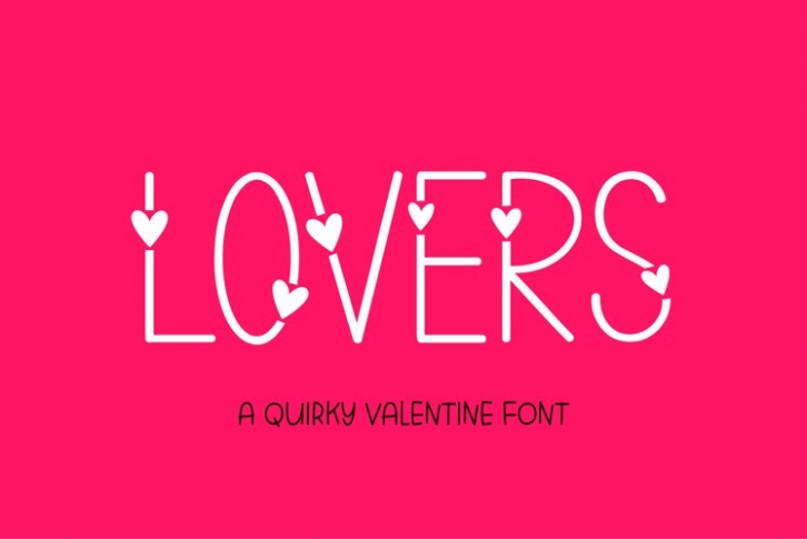 Lovers Font Download