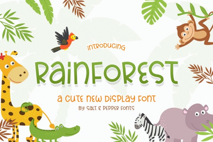 Rainforest Font Font Download