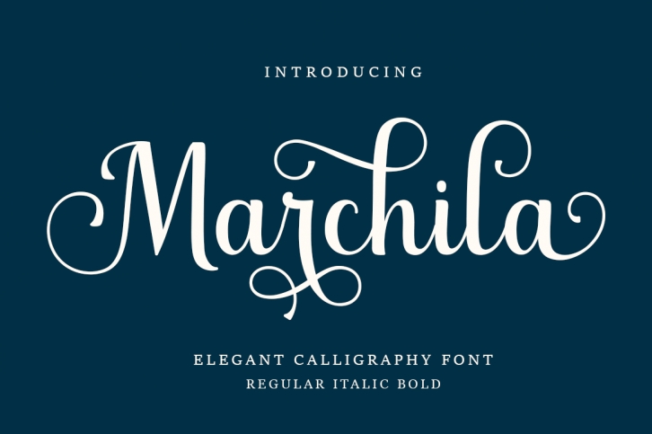 Marchila Font Download