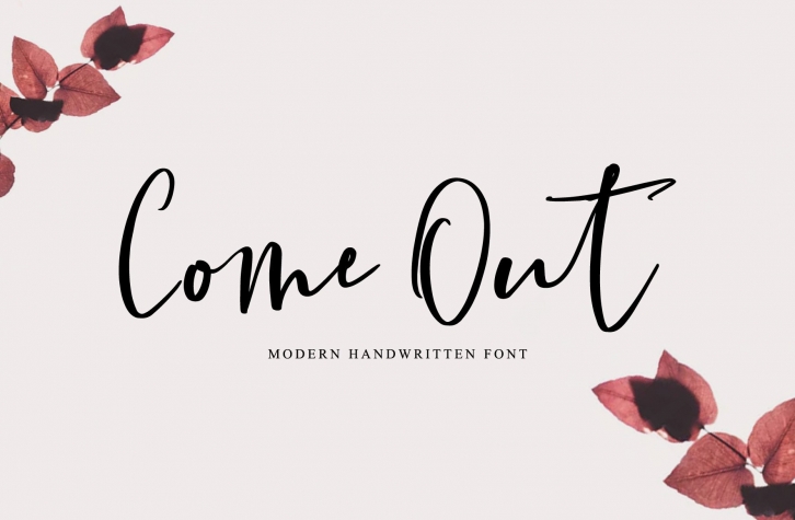 Come out Font Download