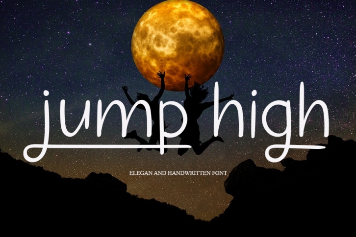 Jump High Font Download