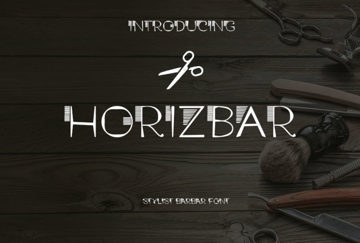 Horizbar Font Download