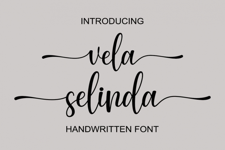 Vela Selinda Font Download