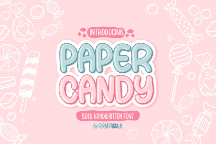 Paper Candy Font Download