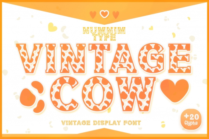 Vintage Cow Font Download