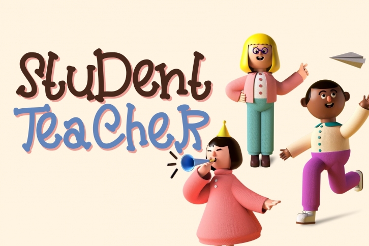Student and Teacher Font Download