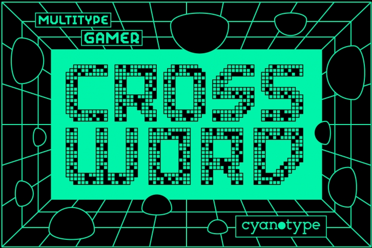 Gamer Crossword Font Download