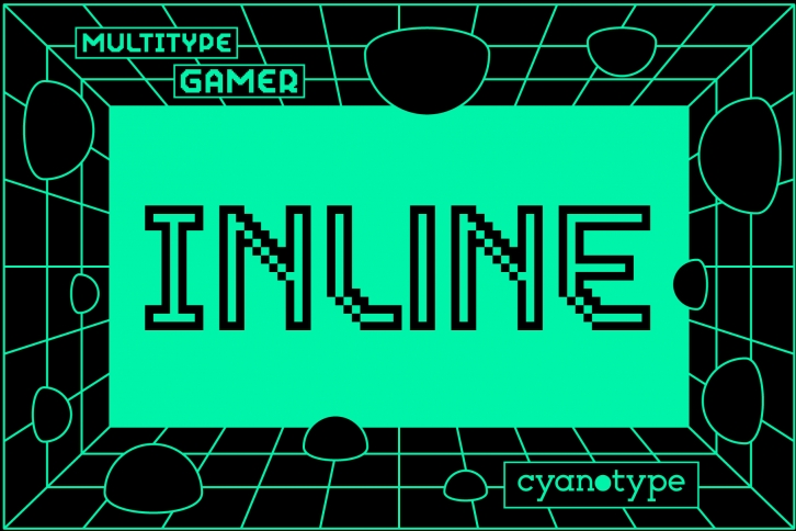 Gamer Inline Font Download