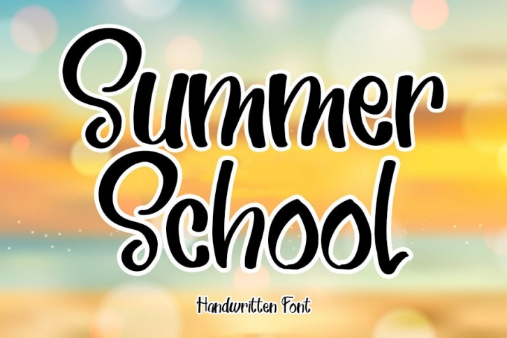 Summer School Font Download