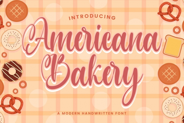 Americana Bakery Font Download