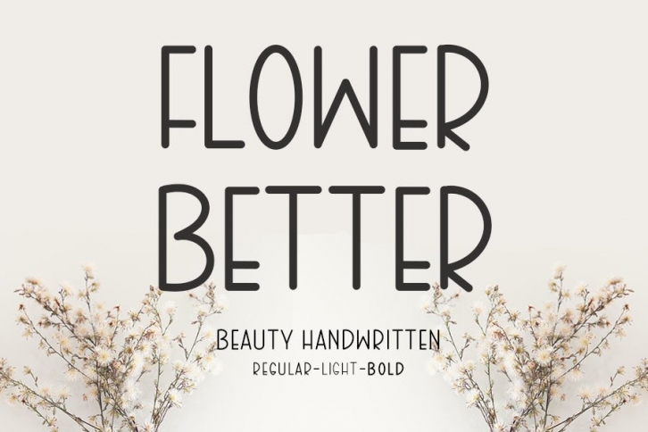 Flower Better Font Download