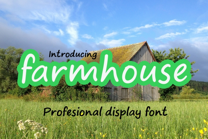 Farmhouse Font Download