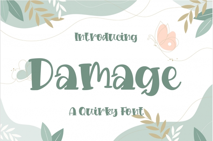 Damage Font Download