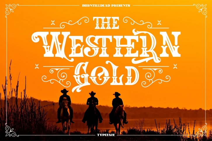 The Western Gold Font Download