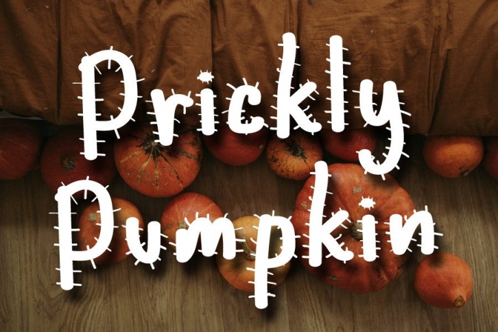 Prickly Pumpkin Font Download