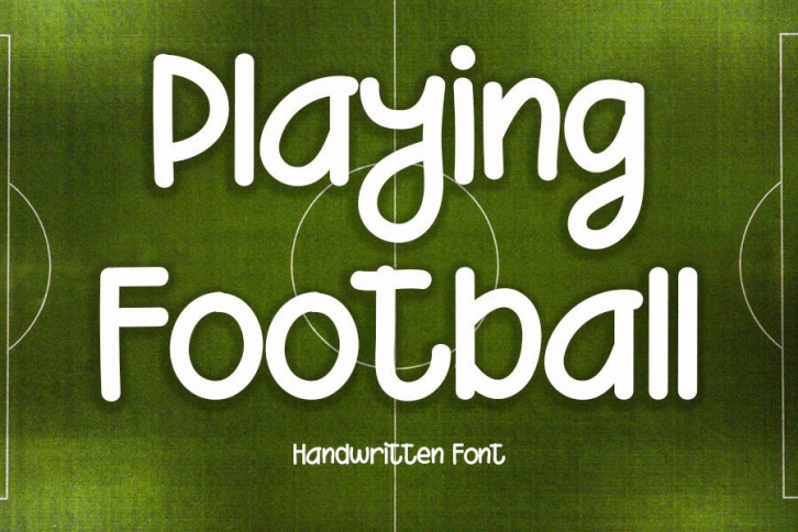 Playing Football Font Download