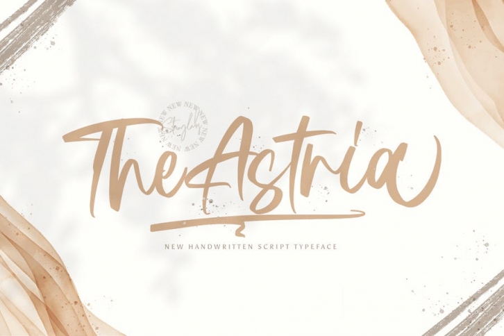 Astria - Handwritten Font Font Download