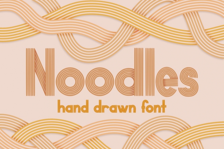 Noodles Multi Line Handwritten Font Download