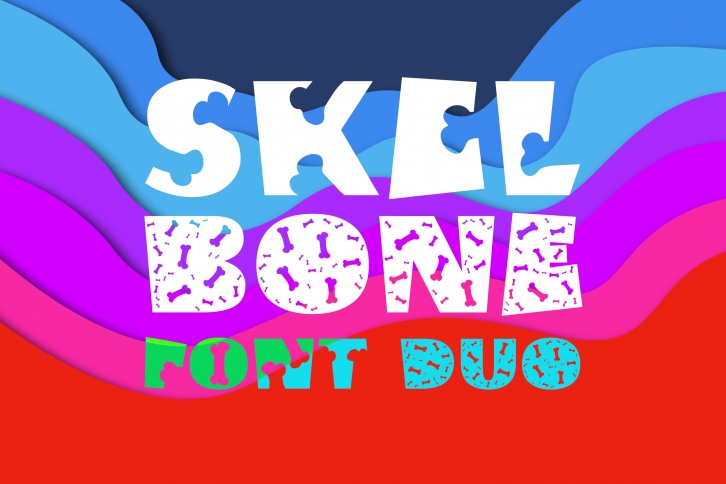 Skel Bone Duo Font Download