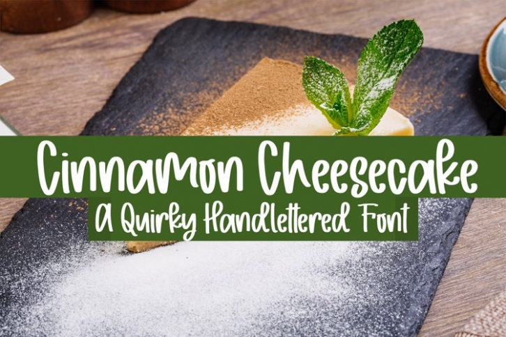 Cinnamon Cheesecake Font Download