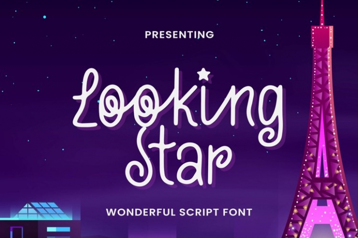 Looking Stars Font Download