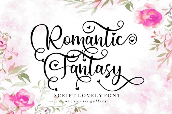 Romantic Fantasy Font Download