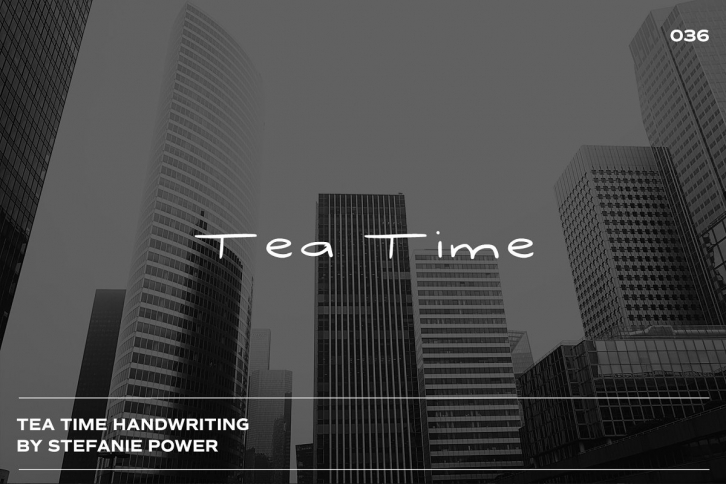 Tea Time Font Download