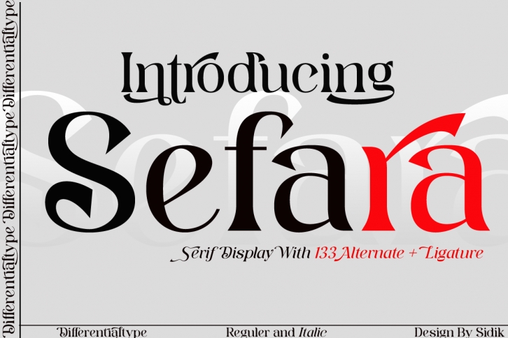 Sefara Font Download