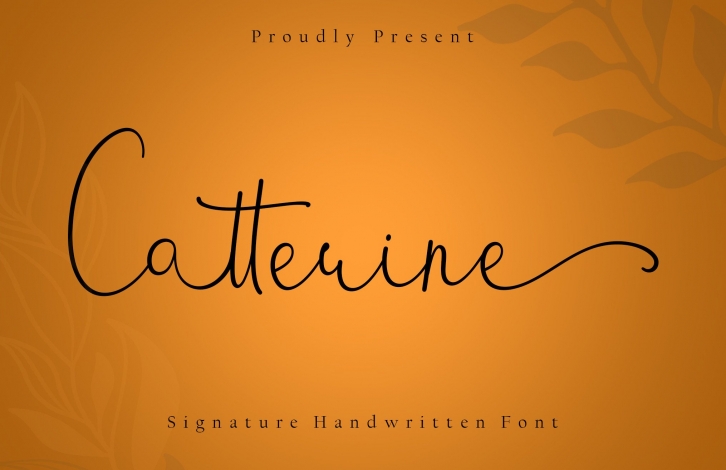 Catterine Font Download