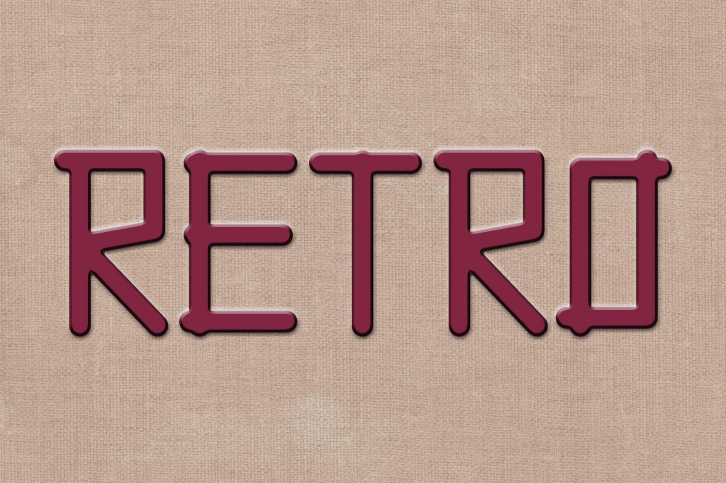 Retro Font Download