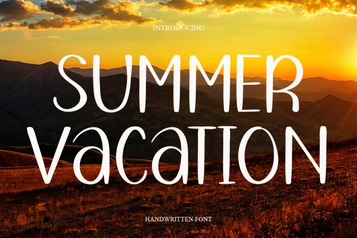 Summer Vacation Font Download