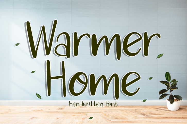 Warmer Home Font Download