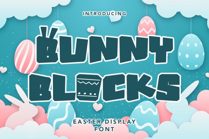 Bunny Blocks Font Download