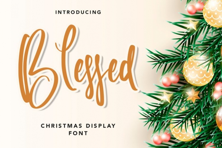 Blessed Font Download