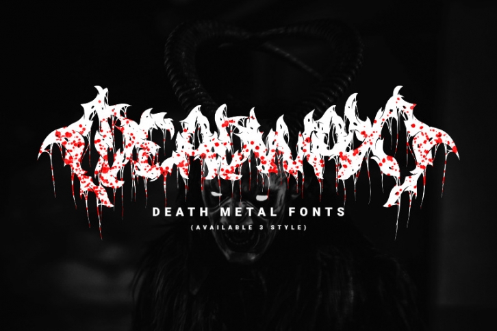 Deadwax - Death Metal Fonts Font Download
